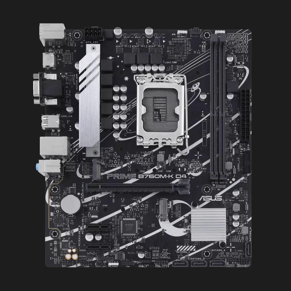 Материнська плата ASUS PRIME B760M-K D4 (90MB1DS0-M1EAY0)