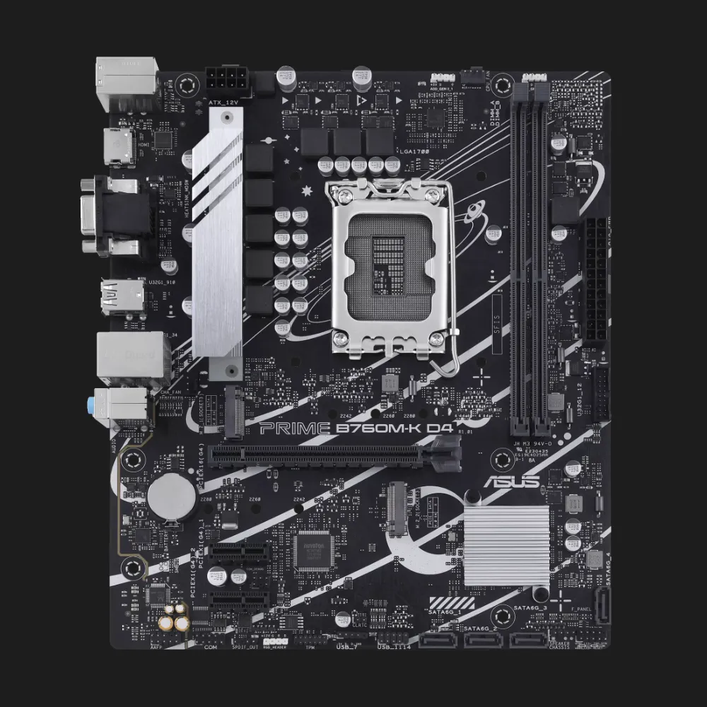 Материнська плата ASUS PRIME B760M-K D4 (90MB1DS0-M1EAY0)