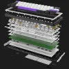 Клавиатура механическая HATOR Hellyberry HK60 (White/Violet)