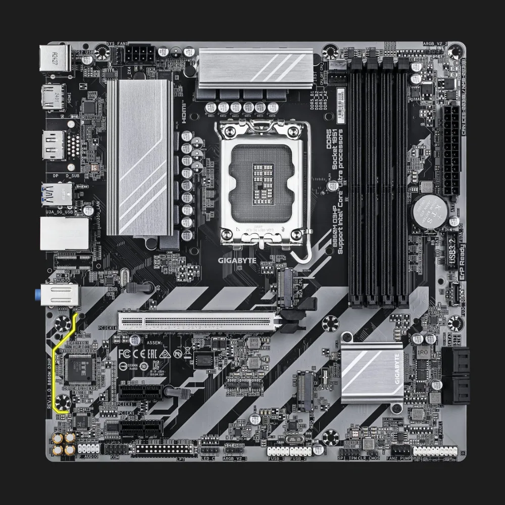 Материнская плата GIGABYTE B860M D3HP (B860M_D3HP)