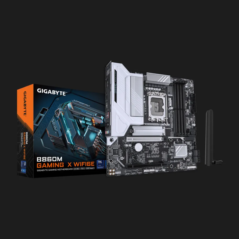 Материнская плата GIGABYTE B860M GAMING X WIFI6E (B860M_GAMING_X_WIFI6E)