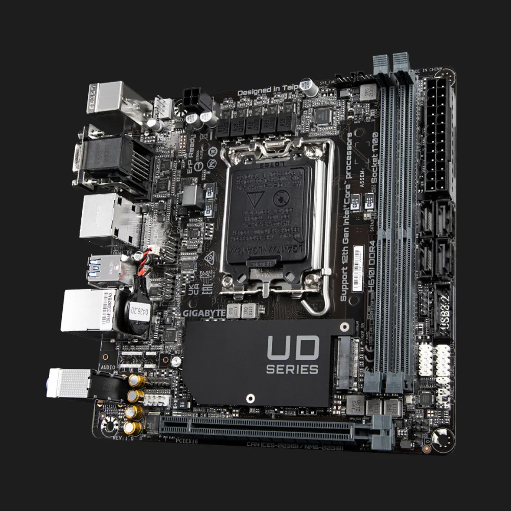 Материнская плата GIGABYTE H610I DDR4 (H610I_DDR4)