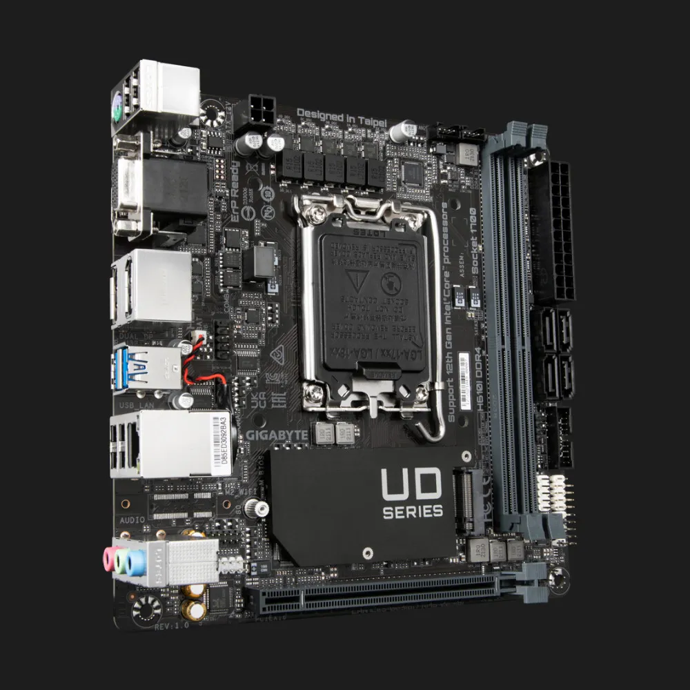 Материнская плата GIGABYTE H610I DDR4 (H610I_DDR4)