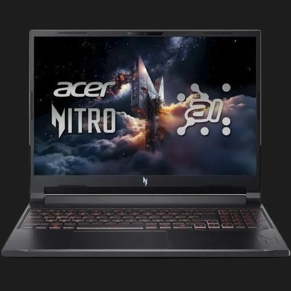 Ноутбук Acer Nitro V 16 AI ANV16-61-R0YW 16.1" (AMD Ryzen AI 7/16GB/1TB (SSD)/RTX 5060) (NH.U25AA.001) (Standard)