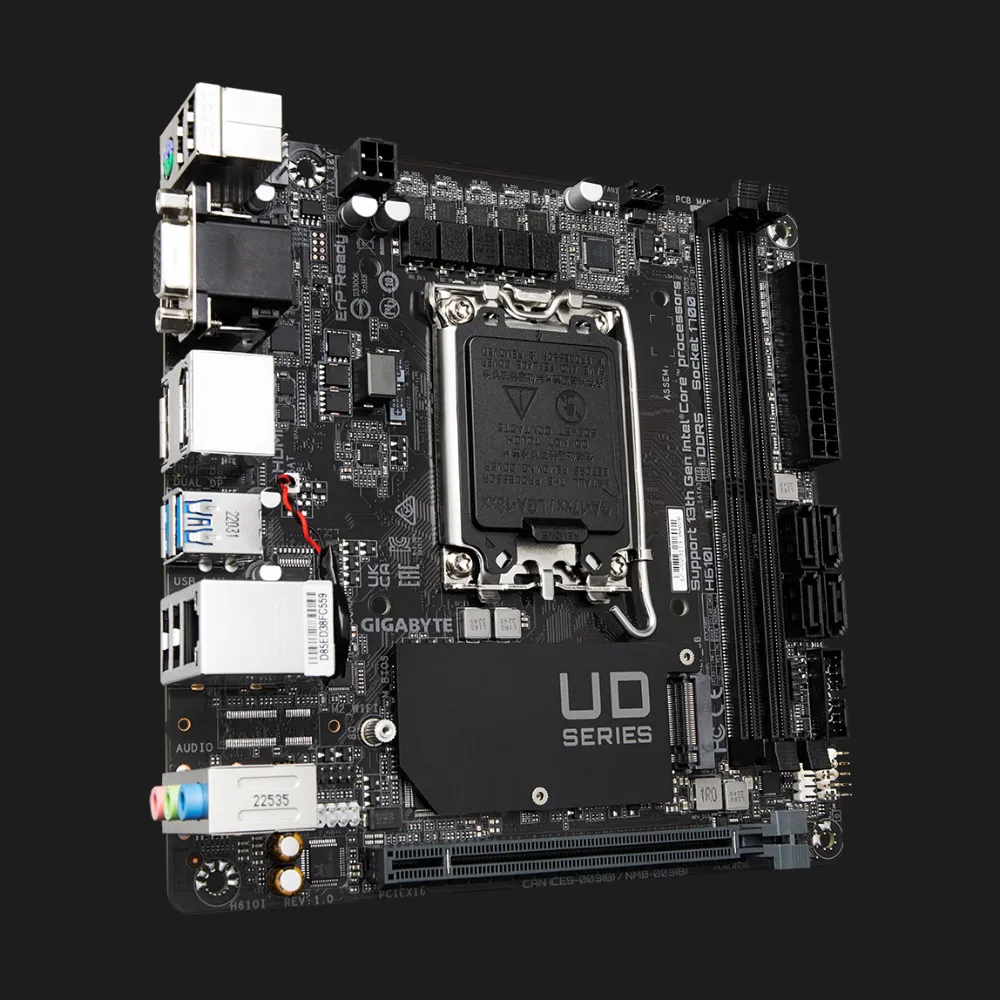 Материнская плата GIGABYTE H610I (H610I)