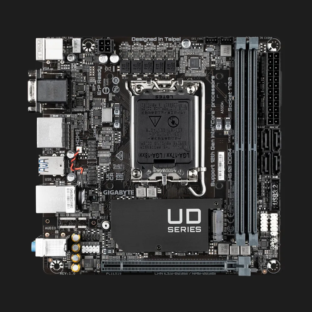 Материнская плата GIGABYTE H610I DDR4 (H610I_DDR4)