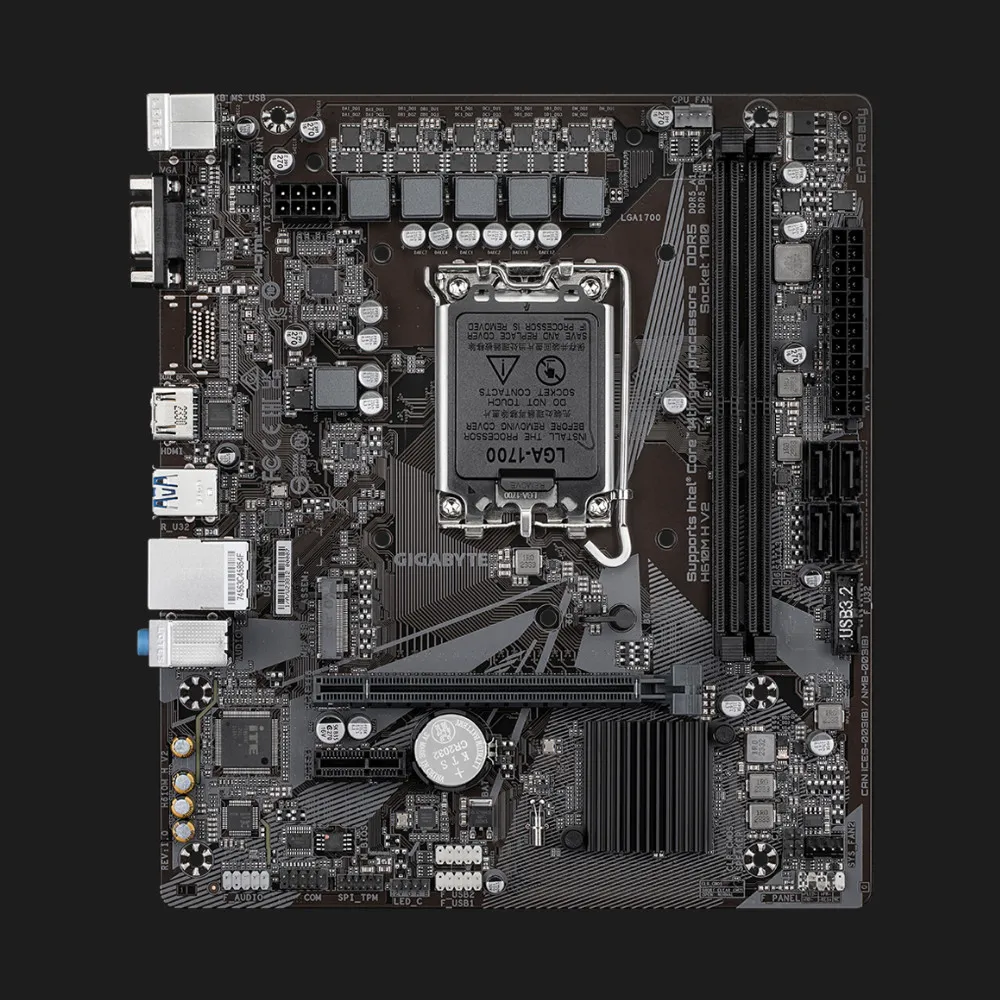 Материнская плата GIGABYTE H610M H V2 (H610M_H_V2)