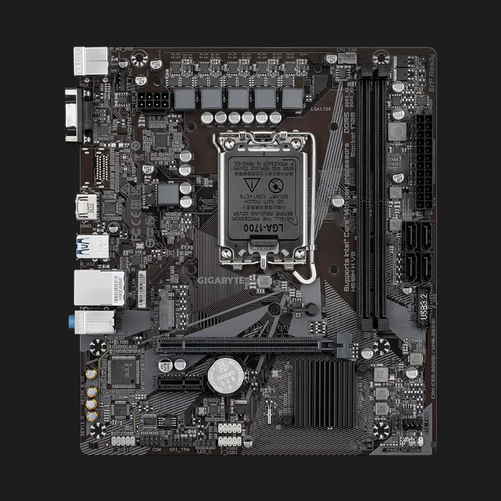 Материнська плата GIGABYTE H610M H V2 (H610M_H_V2)