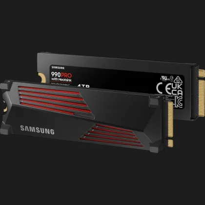 Накопитель SSD Samsung 990 Pro 4TB NVMe PCIe 4.0 (MZ-V9P4T0CW)