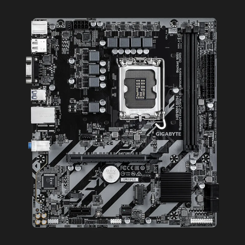 Материнская плата GIGABYTE H810M S2H (H810M_S2H)