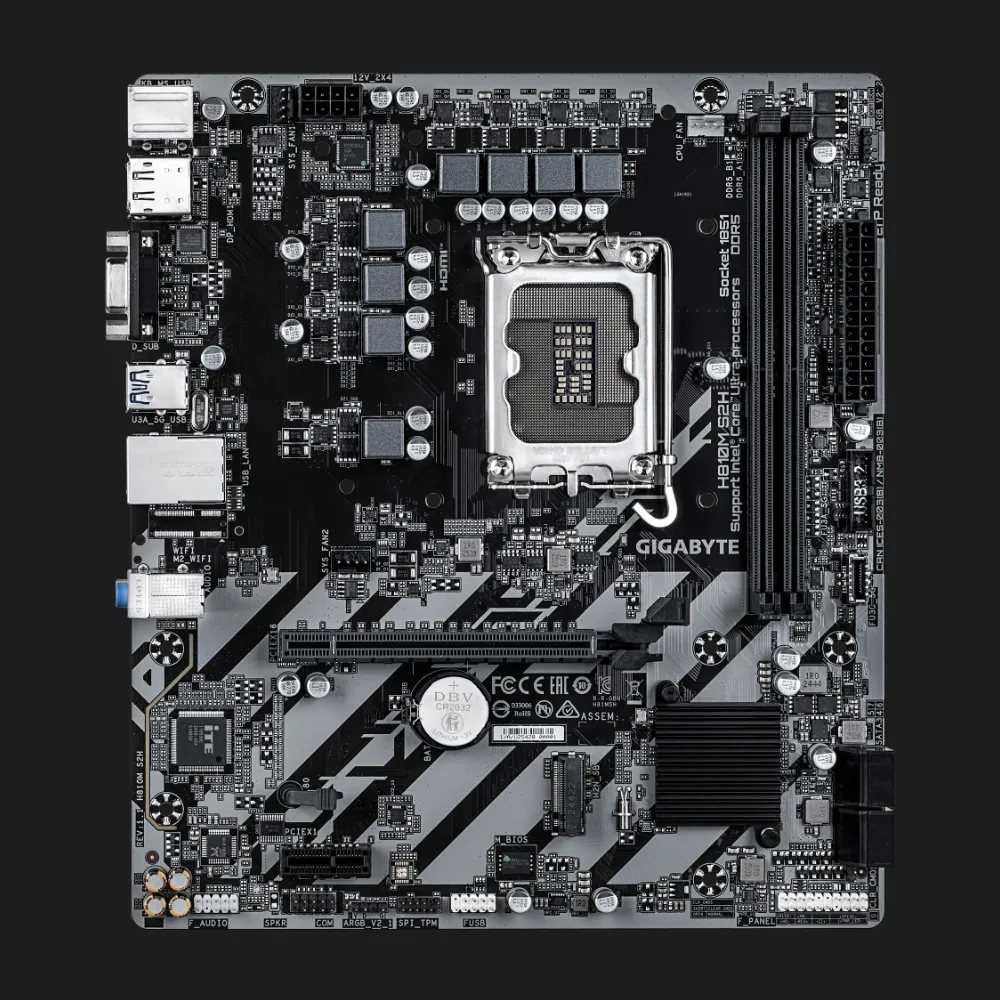 Материнська плата GIGABYTE H810M S2H (H810M_S2H)