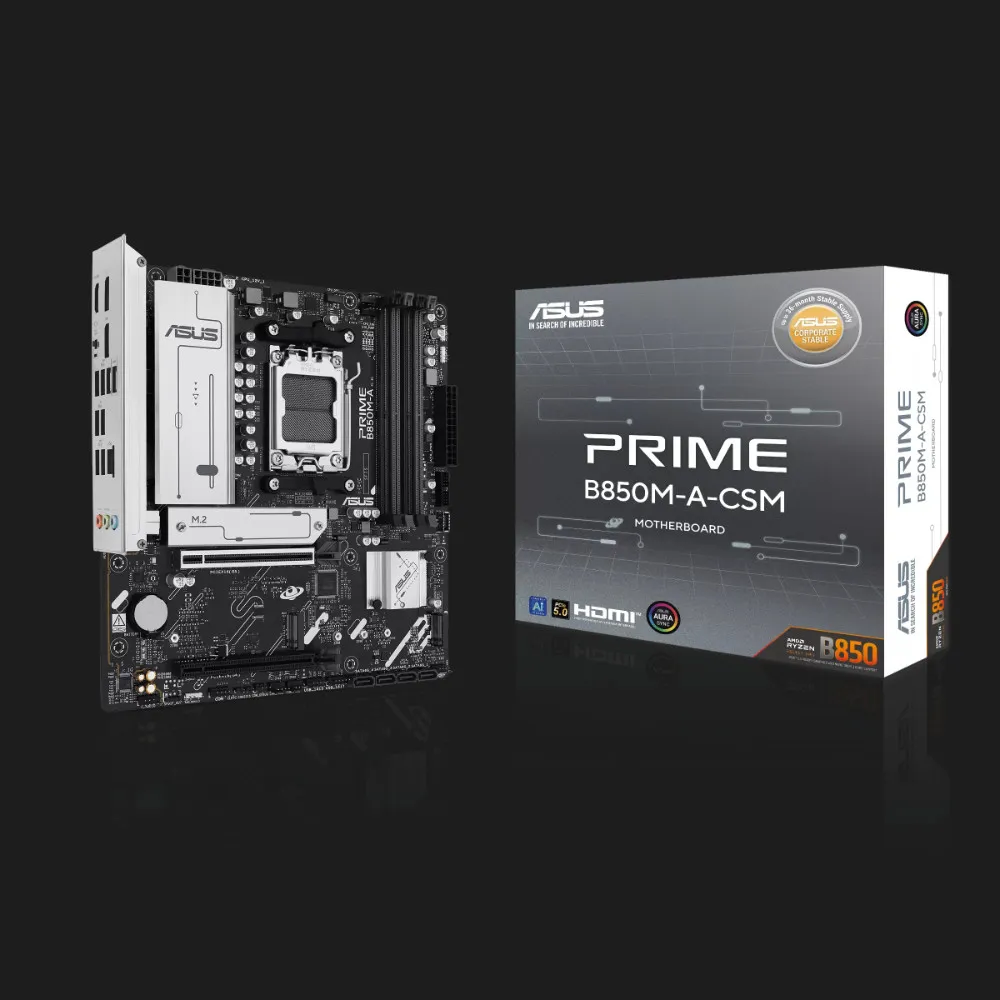 Материнская плата ASUS PRIME B850M-A-CSM (90MB1LQ0-M0EAYC)