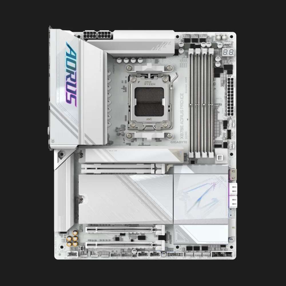 Материнська плата GIGABYTE X870E AORUS PRO ICE (X870E_AORUS_PRO_ICE)