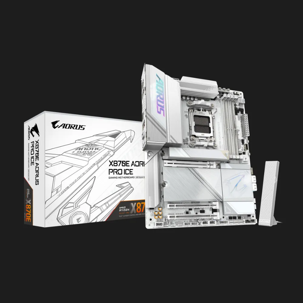 Материнская плата GIGABYTE X870E AORUS PRO ICE (X870E_AORUS_PRO_ICE)