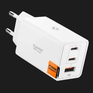 Блок питания Spigen Essential 67W Wall Charger EE673EU (White) в Луцке