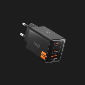 Блок питания Spigen Essential 47W Wall Charger EE473EU (Black) в Луцке