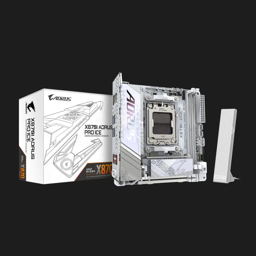 Материнская плата GIGABYTE X870I AORUS PRO ICE (X870I_AORUS_PRO_ICE)