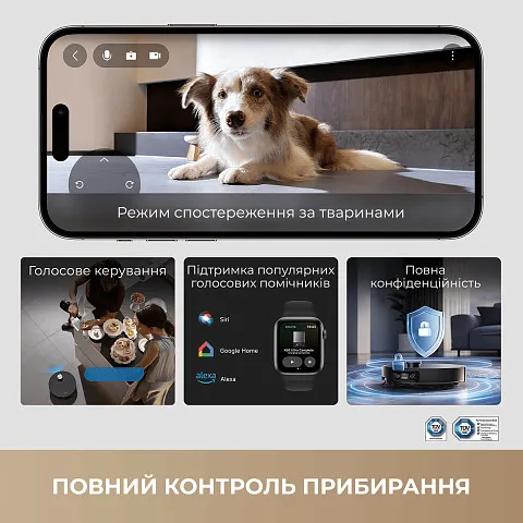 Робот-пилосос Dreame Bot X60 Ultra Complete (Black)