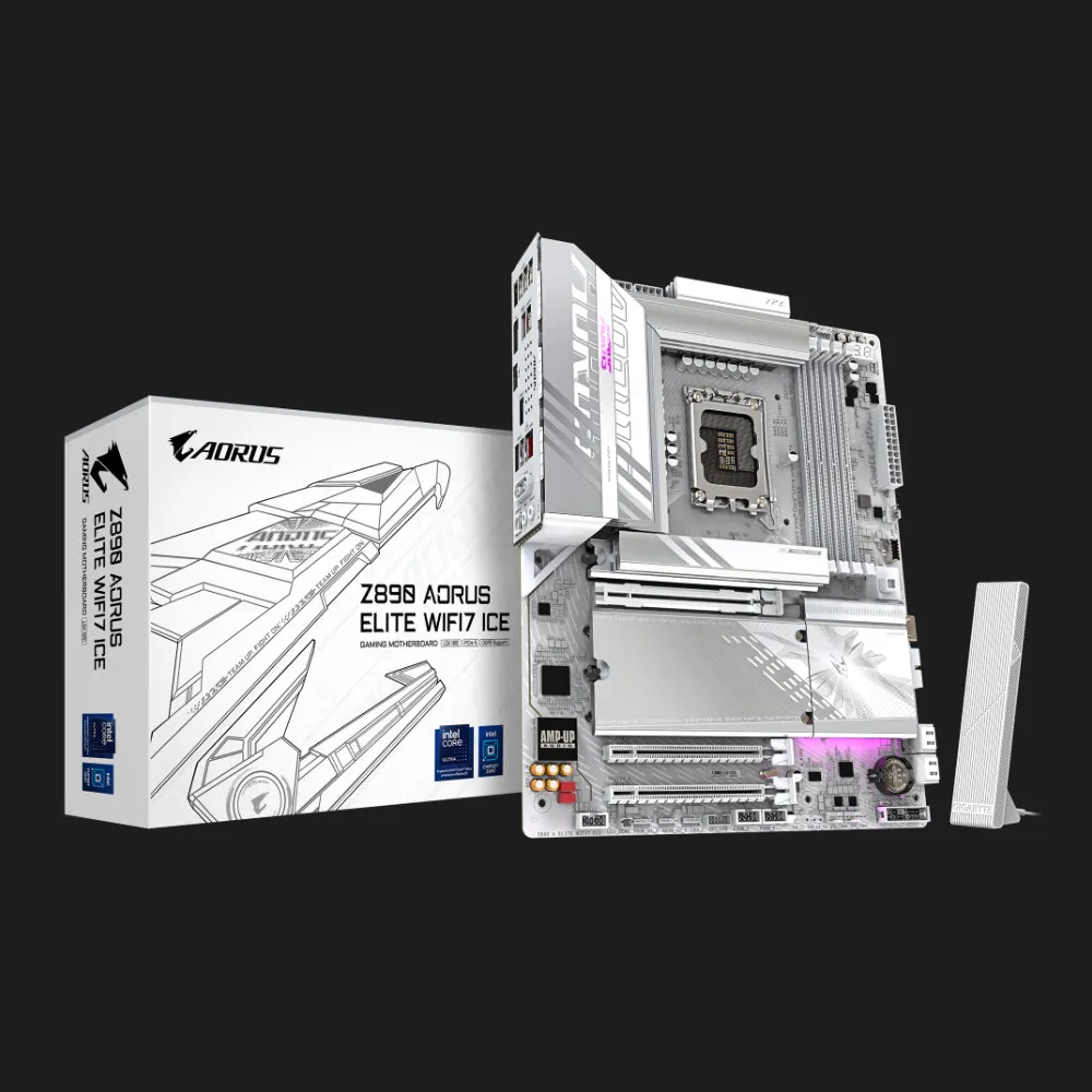 Материнская плата GIGABYTE Z890 AORUS ELITE WIFI7 ICE (Z890_A_ELITE_WF7_ICE)