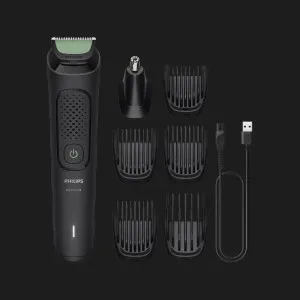 Тример Philips Series 3000 7-в-1 (Black/Green)