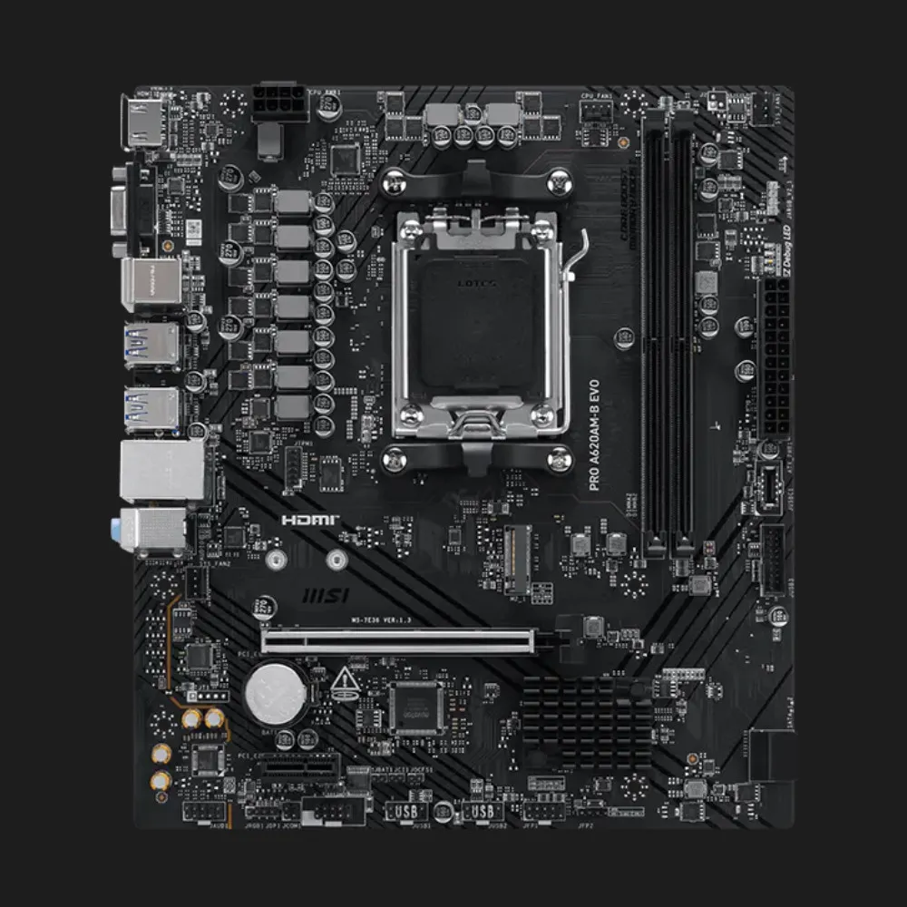Материнська плата MSI PRO A620AM-B EVO (911-7E36-001)