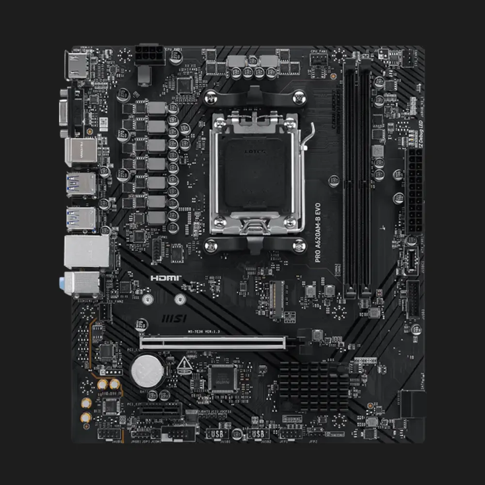 Материнська плата MSI PRO A620AM-B EVO (911-7E36-001)