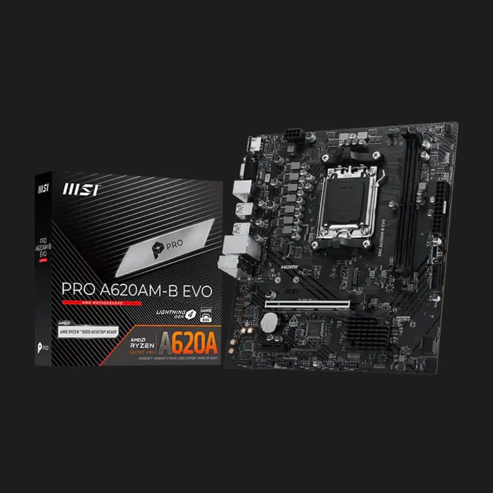 Материнська плата MSI PRO A620AM-B EVO (911-7E36-001)