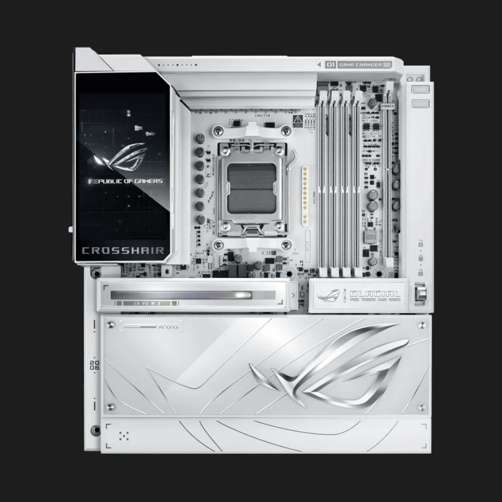 Материнська плата ASUS ROG CROSSHAIR X870E GLACIAL (90MB1NQ0-M0EAY0)