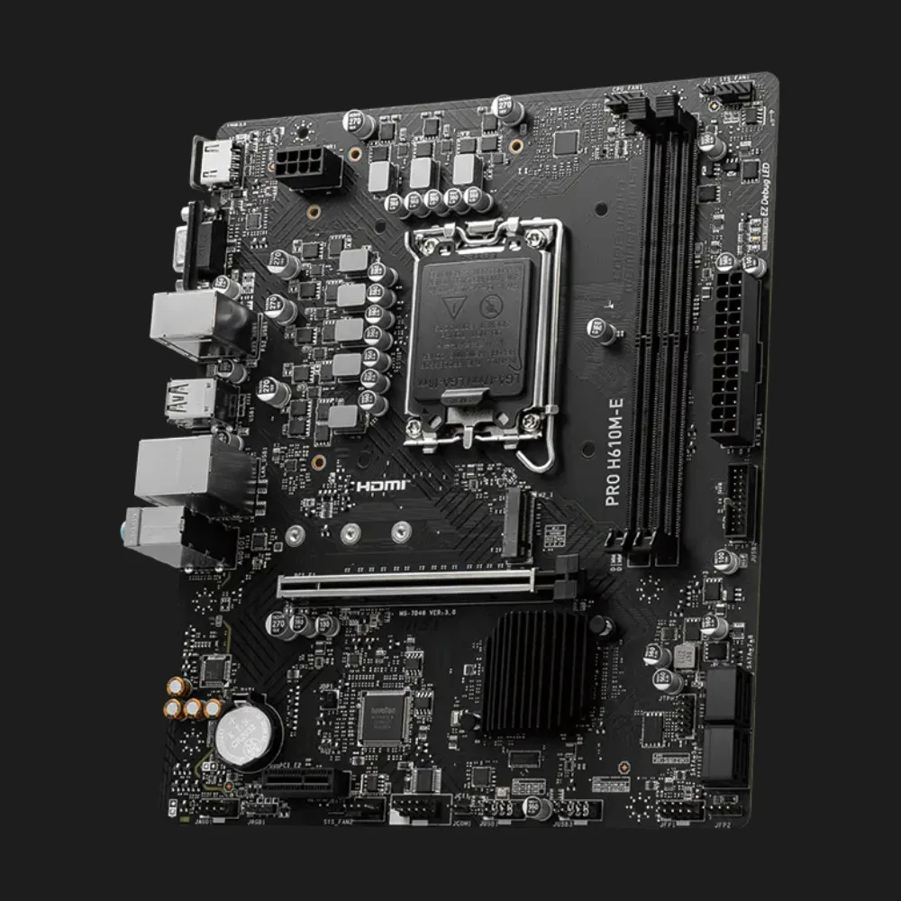Материнська плата MSI PRO H610M-E (911-7D48-075)