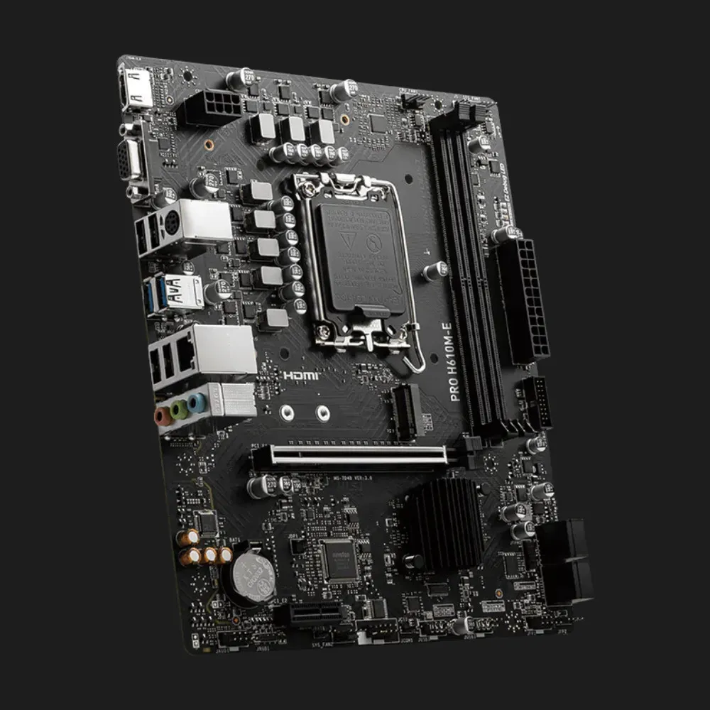 Материнська плата MSI PRO H610M-E (911-7D48-075)