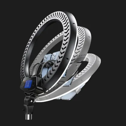 Кільцева LED лампа RTAKO AR-GTB01-18S 22