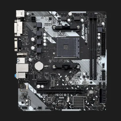 Материнська плата ASRock B450M-HDV R4.0 (B450M-HDV R4.0)