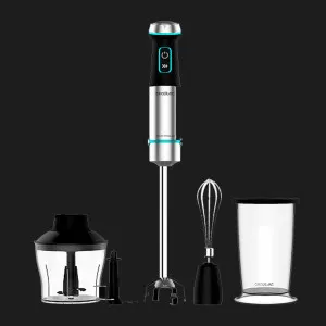 Блендер погружной Cecotec Power TitanBlack 1200 XL Cream&Crush (Silver) в Бродах