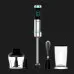 Блендер занурювальний Cecotec Power TitanBlack 1200 XL Cream&Crush (Silver)