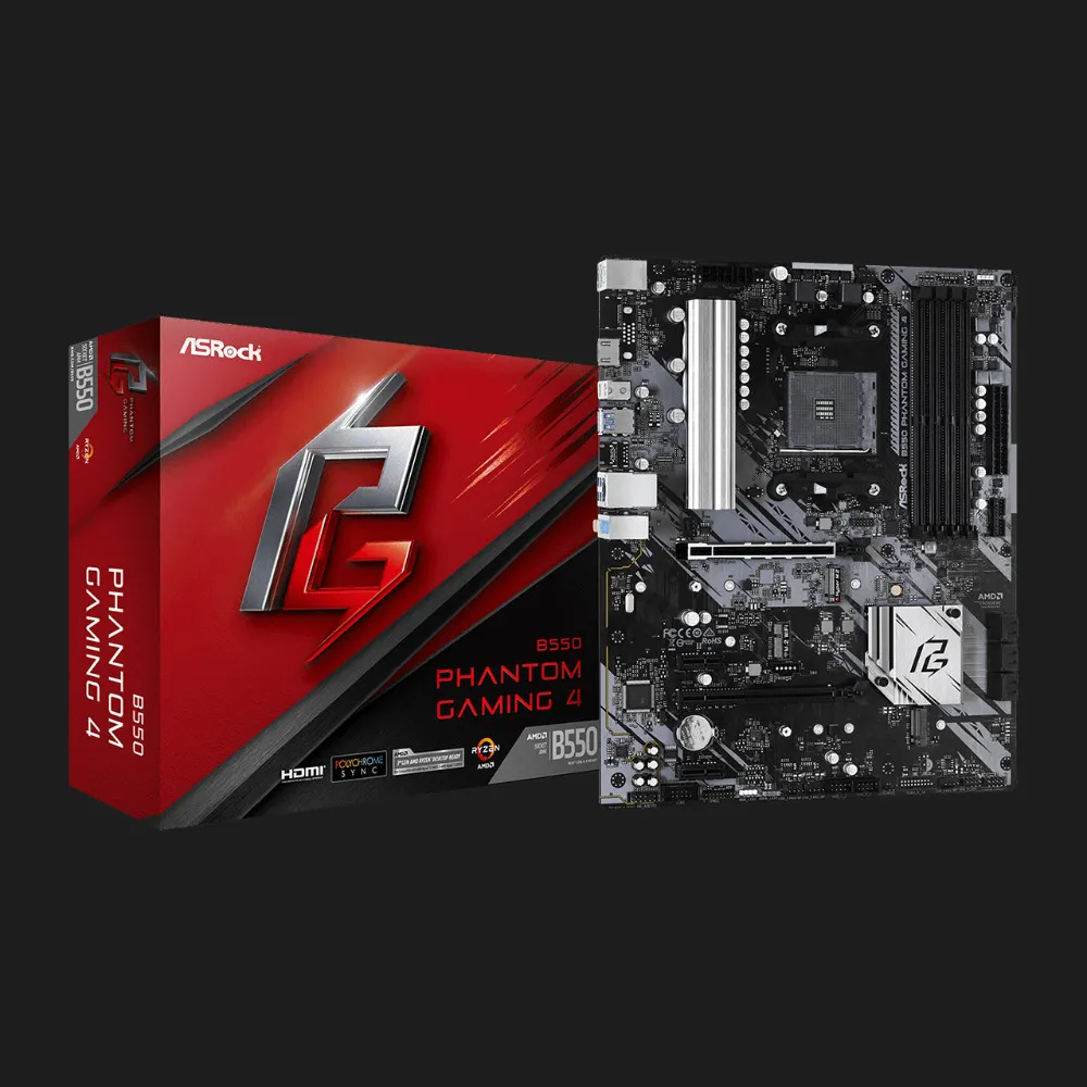 Материнська плата ASRock B550 PHANTOM GAMING 4 (B550 PHANTOM GAMING 4) — фото 5