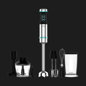 Блендер погружной Cecotec Power TitanBlack 1200 XL PerfectCream&Crush (Silver) в Бродах