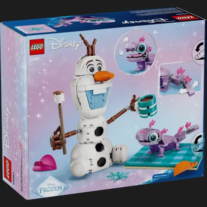Конструктор LEGO Disney Веселощі на пікніку Олафа та Бруні (43287)