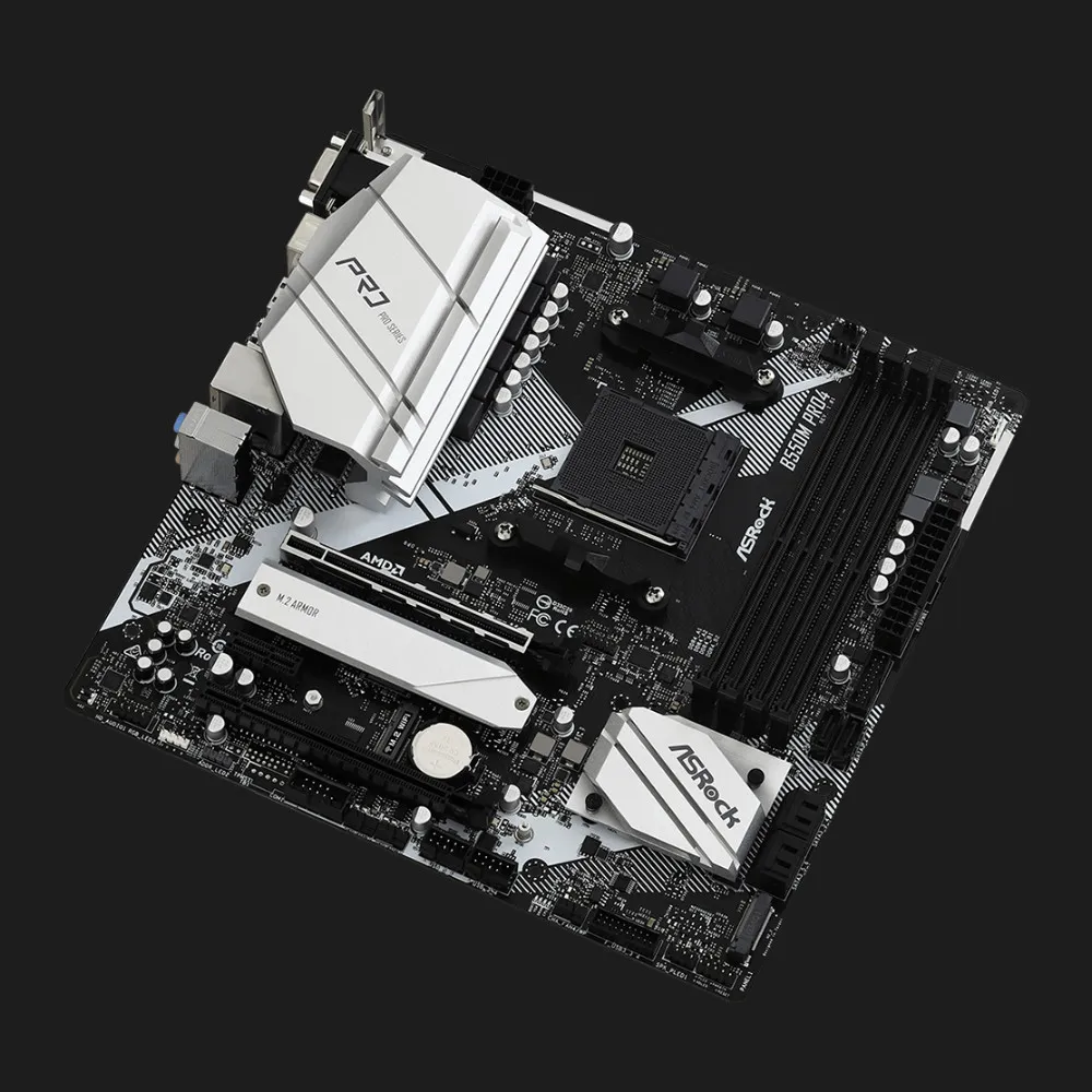 Материнська плата ASRock B550M PRO4 (B550M PRO4) — фото 2