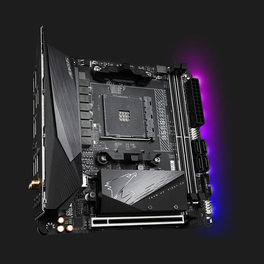 Материнская плата GIGABYTE B550I AORUS PRO AX (B550I AORUS PRO AX)