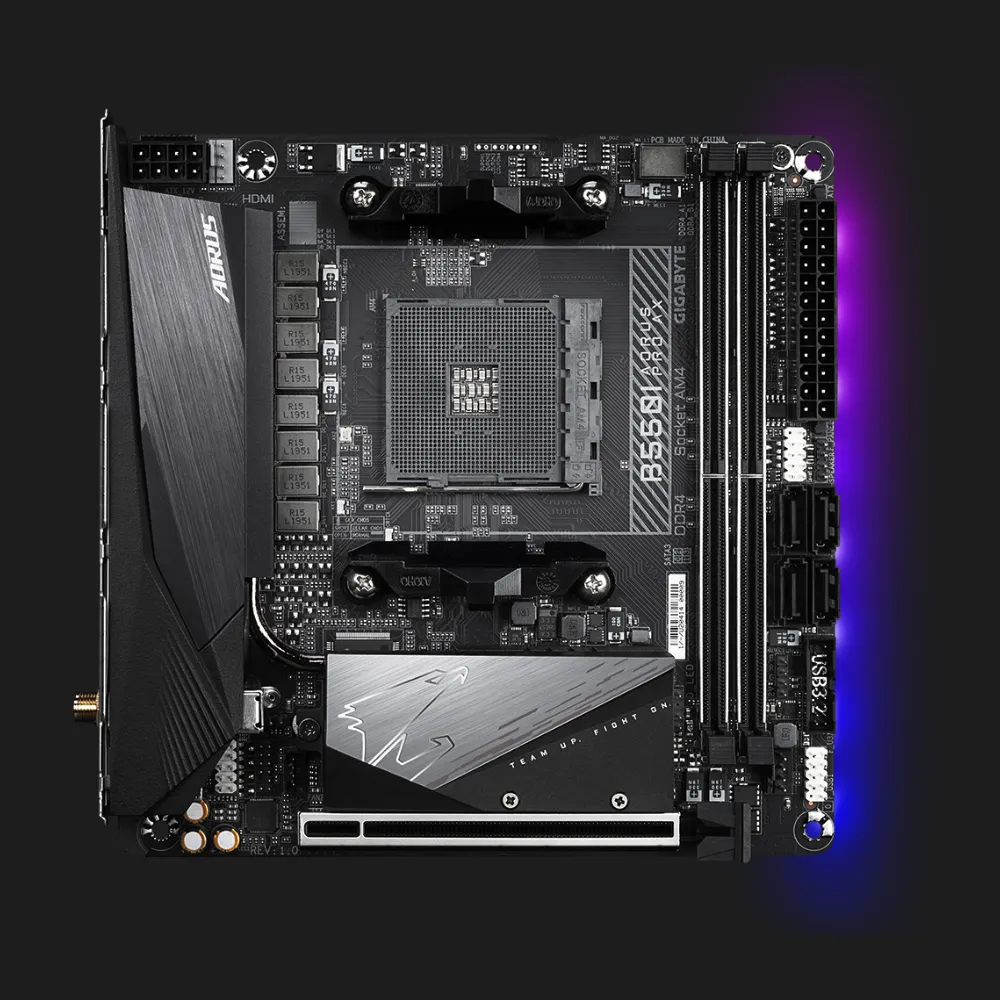 Материнська плата GIGABYTE B550I AORUS PRO AX (B550I AORUS PRO AX)