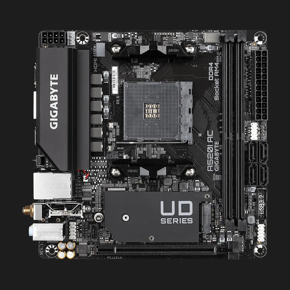 Материнська плата GIGABYTE A520I AC (A520I AC)