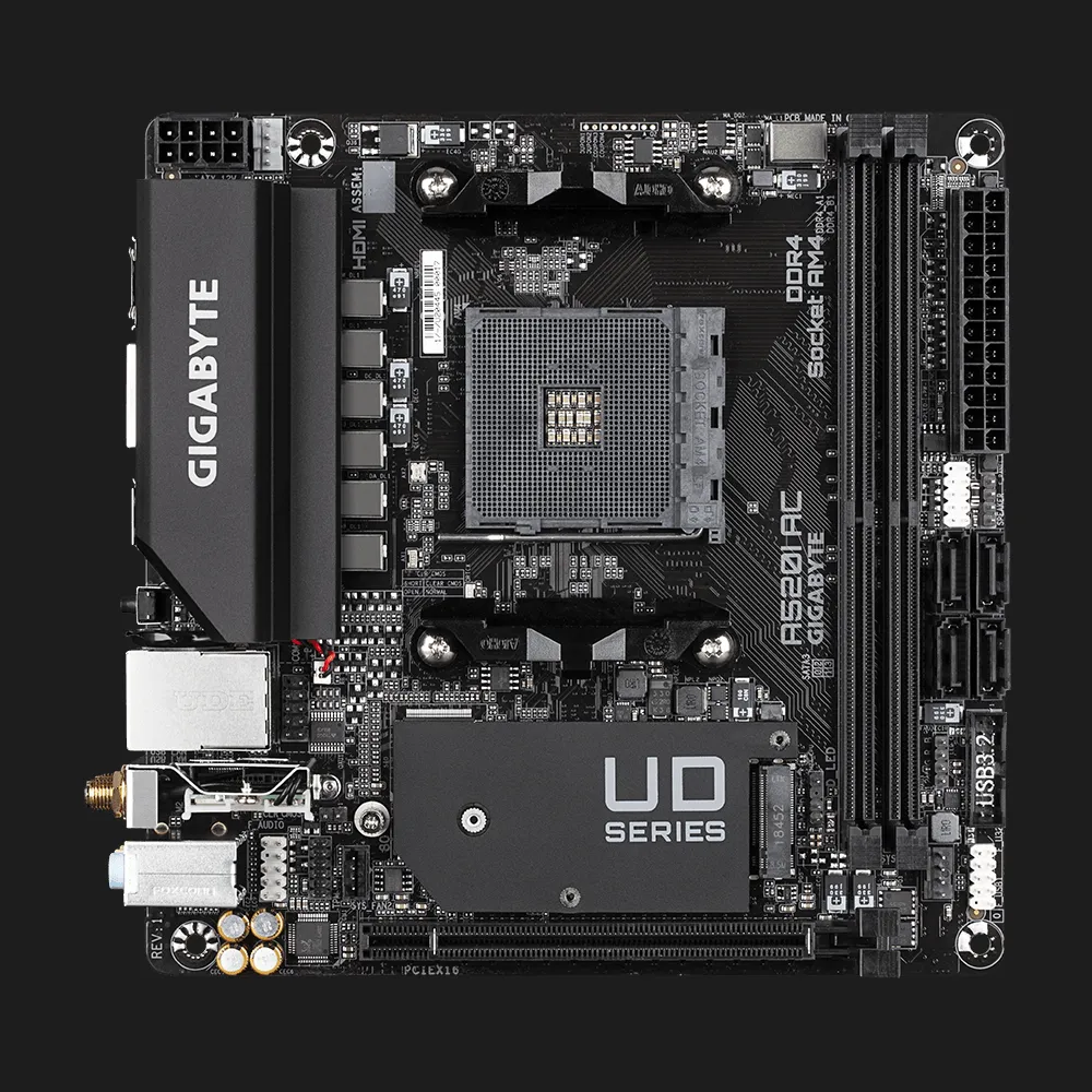 Материнська плата GIGABYTE A520I AC (A520I AC)