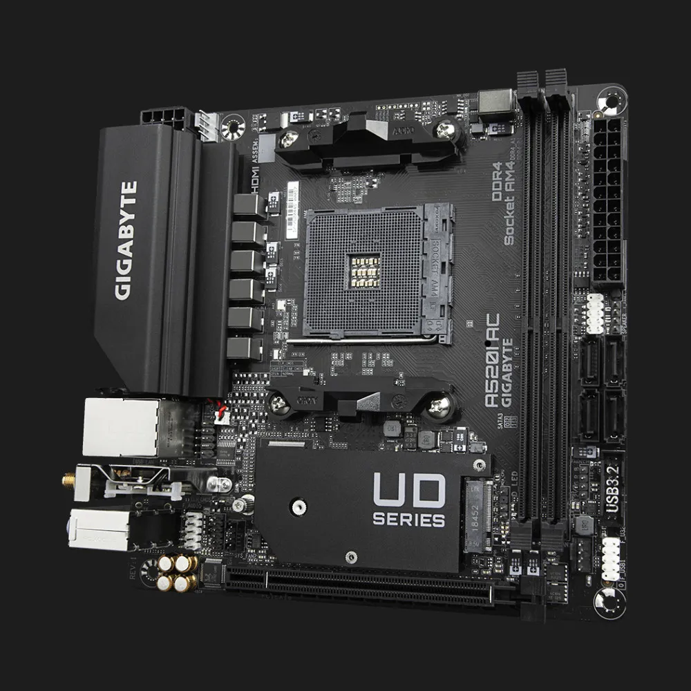 Материнська плата GIGABYTE A520I AC (A520I AC)