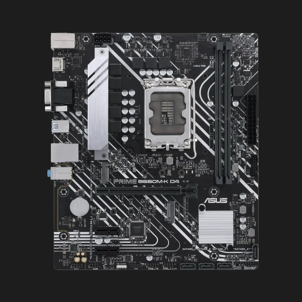 Материнська плата ASUS PRIME B660M-K D4 (PRIME B660M-K D4)