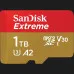 Карта памяти SanDisk Extreme microSDXC 1TB UHS-I U3 V30 + SD adapter