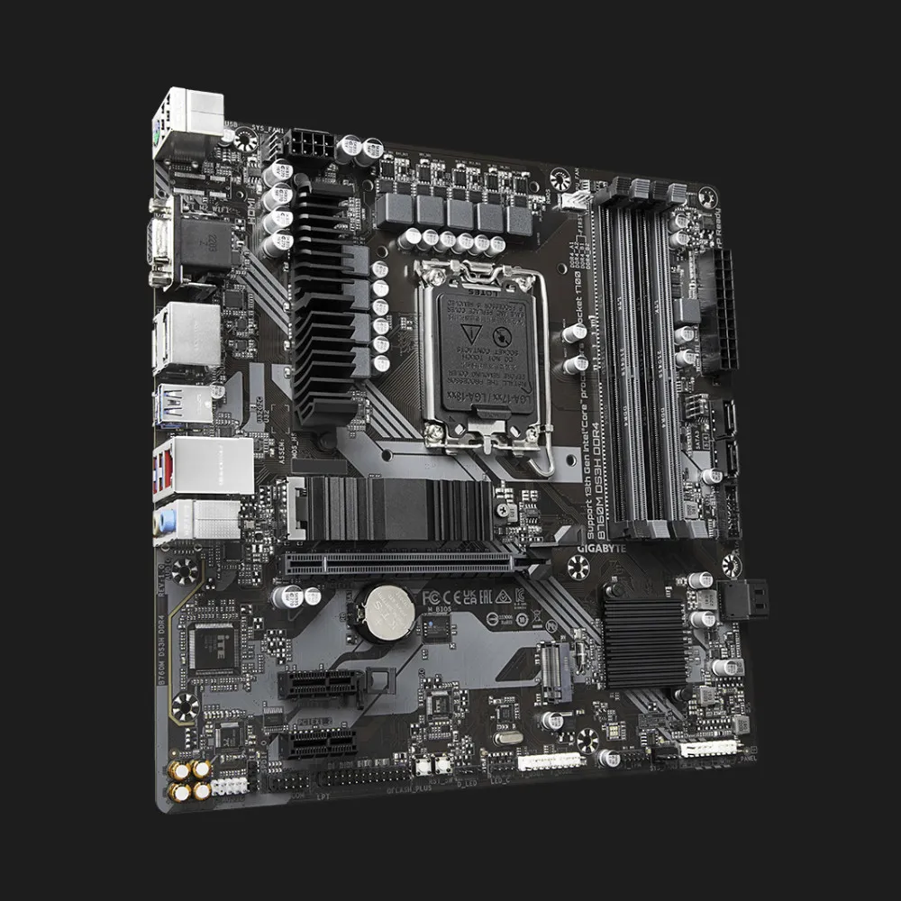 Материнская плата GIGABYTE B760M DS3H DDR4 (B760M DS3H DDR4)