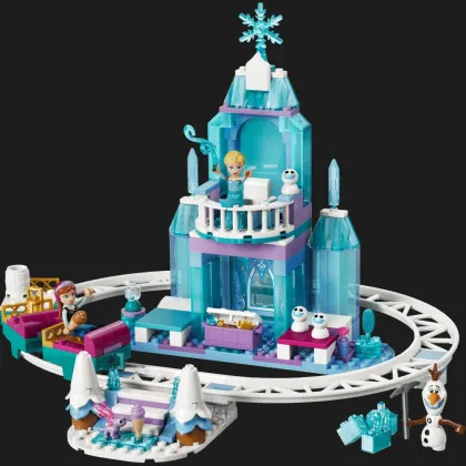 Конструктор LEGO Disney Крижаний палац Ельзи та веселе катання на санчатах (43281)