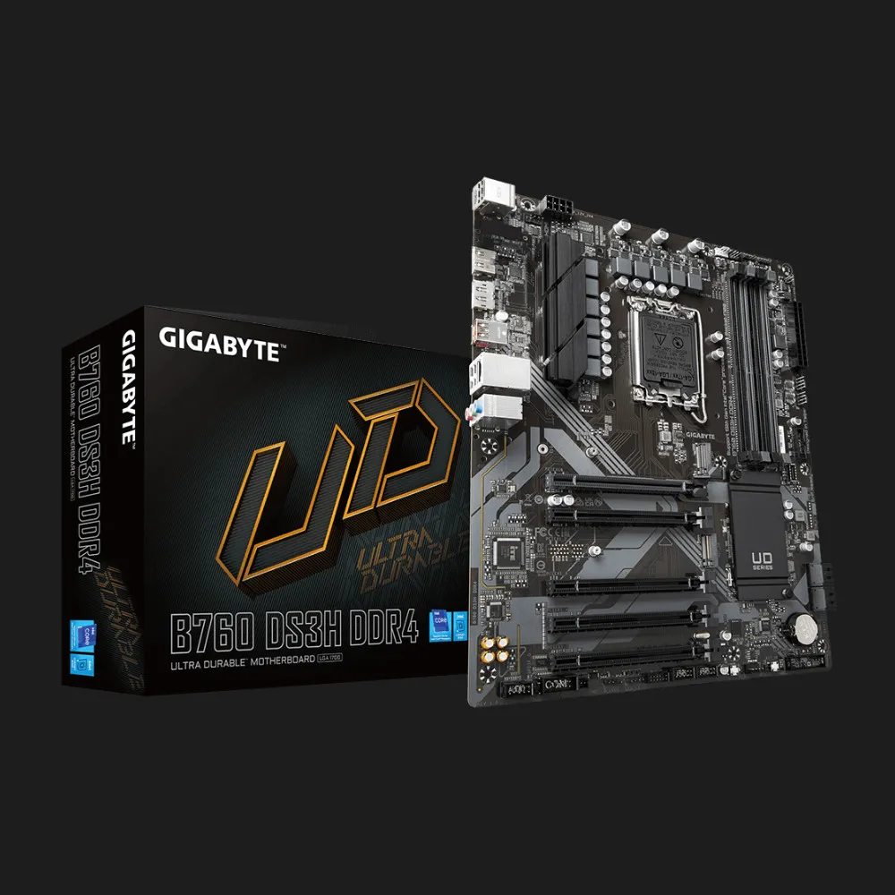 Материнська плата GIGABYTE B760 DS3H DDR4 (B760 DS3H DDR4)