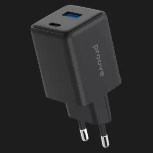 Блок питания Proove Pocket GaN 45W (Type-C + USB) (Black) в Луцке