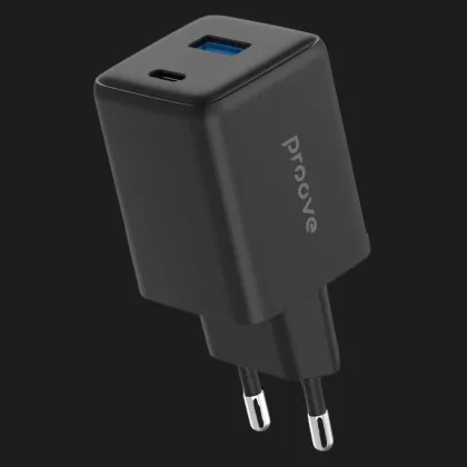 Блок питания Proove Pocket GaN 45W (Type-C + USB) (Black) в Бродах